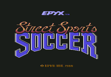 Street Sports Soccer screenshot 2 for Commodore 64